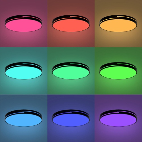 CL72495GL1 Купер Лайн Черный Св-к Потол. с RGB