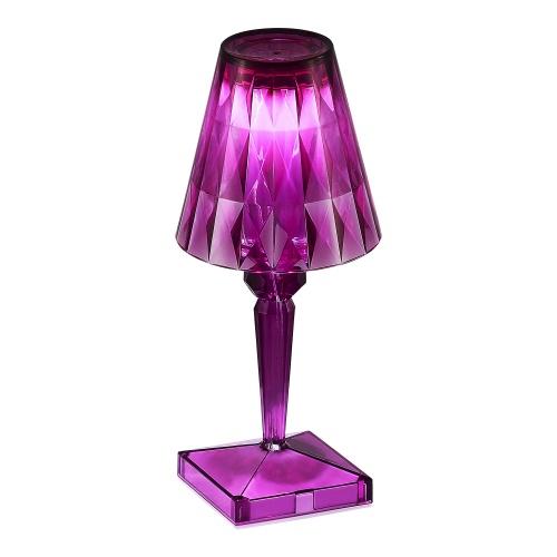 SL1010.704.01 Прикроватная лампа ST-Luce Фиолетовый/Фиолетовый LED 1*2W 3000K - 6000K СПАРКЛ