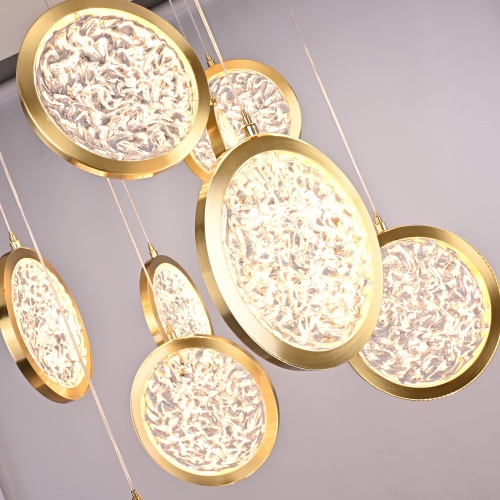 Дизайнерская подвесная люстра ЛУНА lighting collection D50 192914-26
