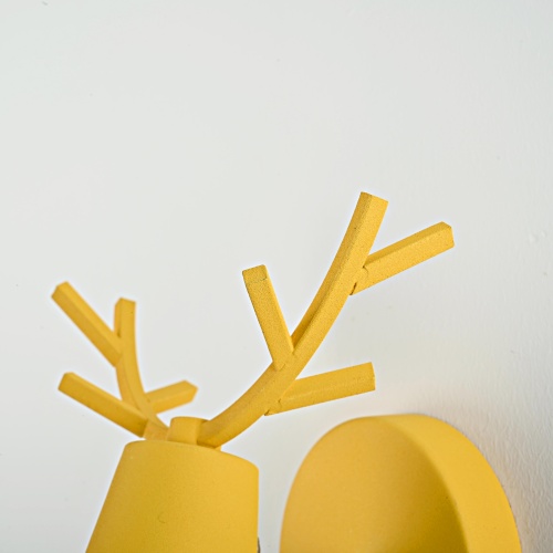 Бра с рожками DEER A Yellow 181042-26