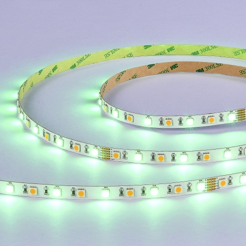 ST019.418.20RGBW Светодиодная лента SMD5050 - 17.28W/M RGB+4000K 300Lm Ra>90 IP20 L5000xW10xH- 24V Светодиодные ленты