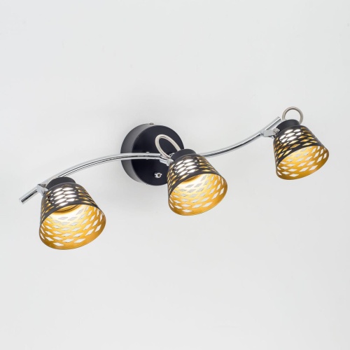 CL508532 Орегон Черный Св-к Наст-Потол, LED 3*5W