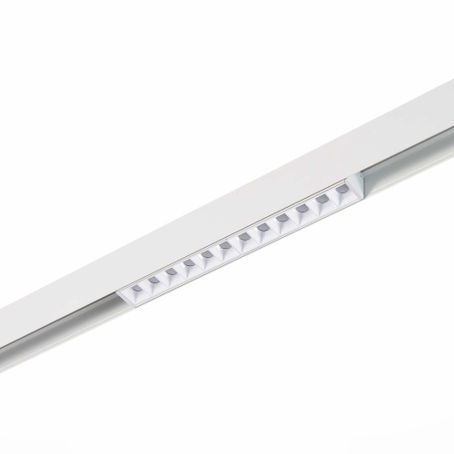 ST361.536.12 Магнитный трековый светильник белый LED 1*12W 3000K 1 009Lm Ra>80 36° IP20 L222xW22xH44 СКАЙЛАЙН 48V