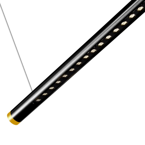SL6238.413.01 Светильник подвесной ST-Luce черный/черный,латунь LED 1*28W 4000K ПАРИЛЛА