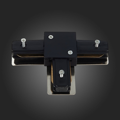 ST002.439.00 Коннектор T-образный ST-Luce Черный БЭЙС