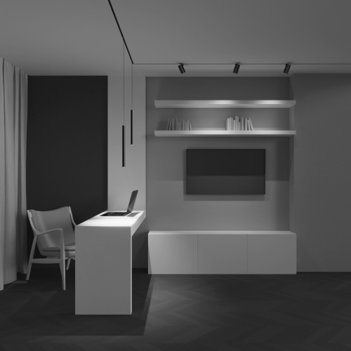 Трековый светильник Technical TR245-4-7WTW-DSZ-B