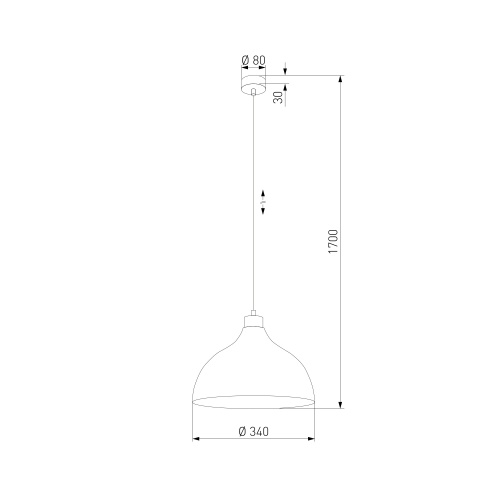 Подвесной светильник TK Lighting 6927 Cap