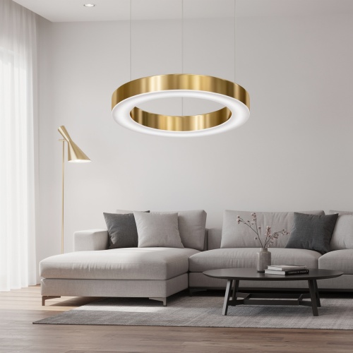 Подвесная люстра Light Ring Horizontal D60 Золотой 177928-22