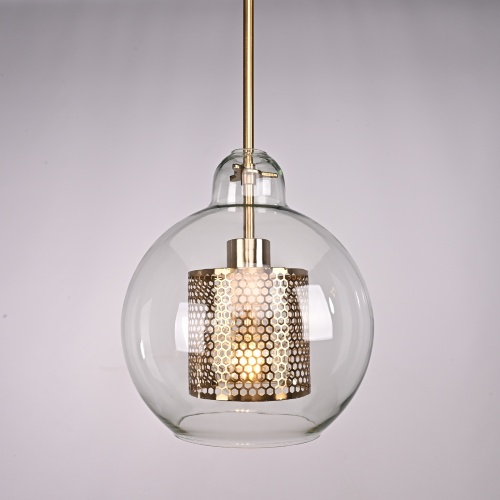Подвесной светильник CATCH F pear brass D25 101418-26