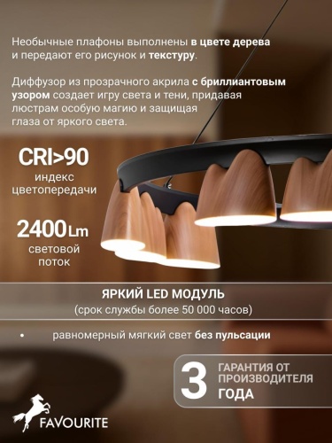 Подвесная люстра 4266-12P