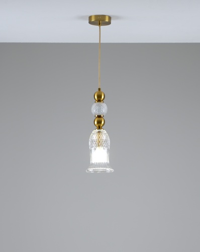 Светильник подвесной Moderli V10908-P Glassy