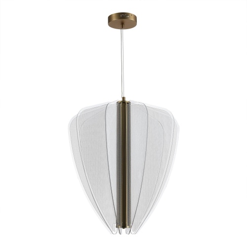 SL6509.213.01 Светильник подвесной ST-Luce Золотистый/Прозрачный LED 1*75W 4000K ФЕЗАЛЕ