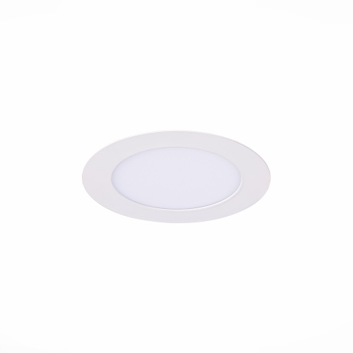 ST210.548.06 Св-к встр. Белый LED 1*6W 4000K 480Lm Ra80 110° IP20 D90xH30 220-240V Встраиваемые светильники