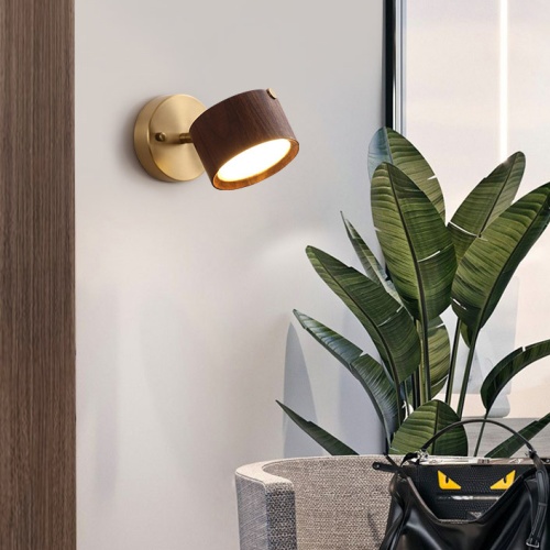 Настенный светильник BERNY A Light brown 208802-23