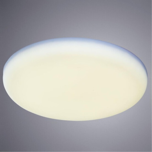 Точечный встраиваемый светильник Arte lamp A7983PL-1WH Светильник потолочный встраиваемый светодиодный PRIOR Ø170x20мм IP20 монтаж Ø40-130мм 18Вт 1350Лм 4000К 70+ 110°