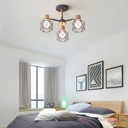 Потолочная люстра CORF B3 Yellow 5 lamps 189495-26