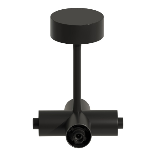 ST1602.469.00 Потолочный токопроводящий X-коннектор ST-Luce Черный ТЕХНО
