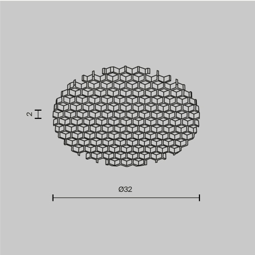 Аксессуары честный знак Technical HoneyComb001-D32