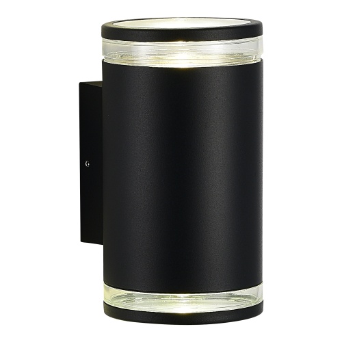 SL9009.401.02 Светильник уличный настенный ST-Luce черный/белый GU10 2*50W ТУБО