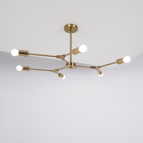 Люстра на штанге LATE D86 Gold 101722-26