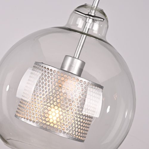 Подвесной светильник CATCH F pear silver D25 186713-26