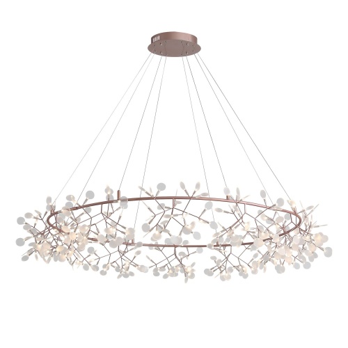 SL379.203.324 Люстра подвесная ST-Luce Медный/Белый LED 324*0,5W 3500K  (из 2-х коробок) РАФИНА