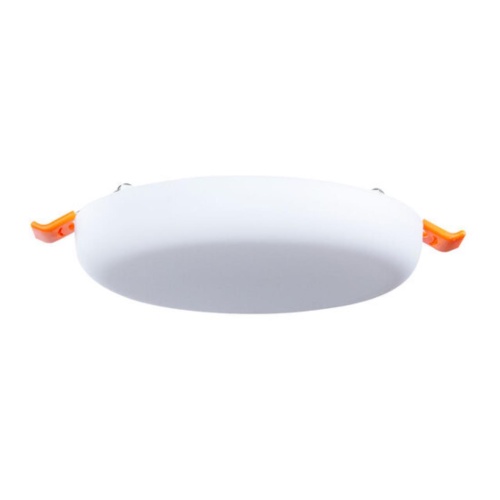 Точечный встраиваемый светильник Arte lamp A7983PL-1WH Светильник потолочный встраиваемый светодиодный PRIOR Ø170x20мм IP20 монтаж Ø40-130мм 18Вт 1350Лм 4000К 70+ 110°
