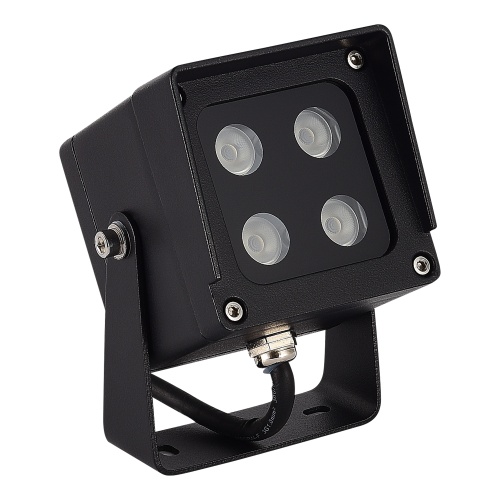 SL9520.405.01 Светильник уличный наземный ST-Luce черный/черный LED 1*9W 3000K/4000K/6500K ГЛЭР