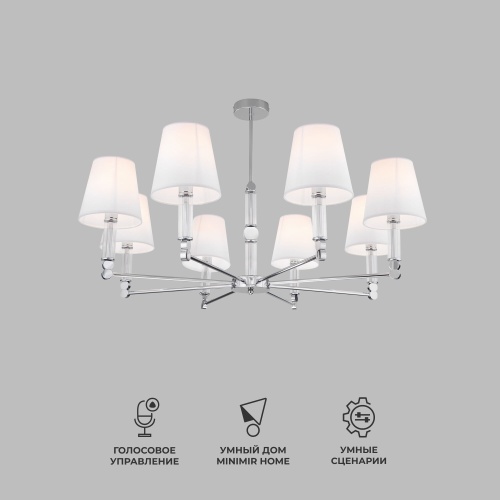 Потолочный светильникхром Smart Eurosvet 60145/8