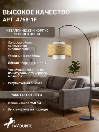 Торшер 4768-1F