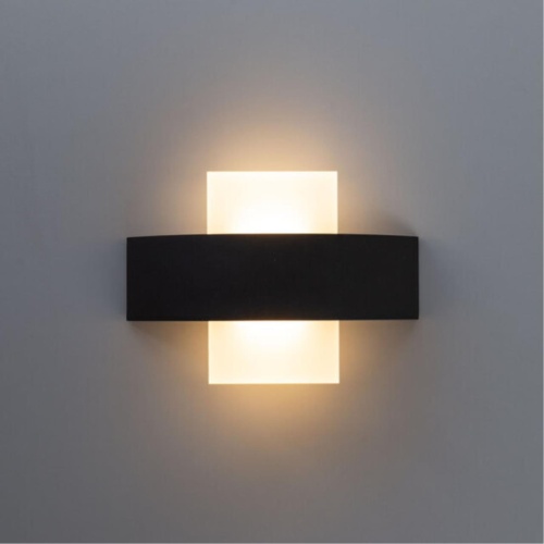 Декоративная подсветка Arte lamp A1444AP-1BK СВЕТИЛЬНИК НАСТЕННЫЙ