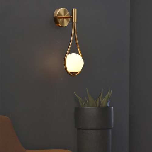 Настенное бра HOOP DROP WALL Black 213746-26