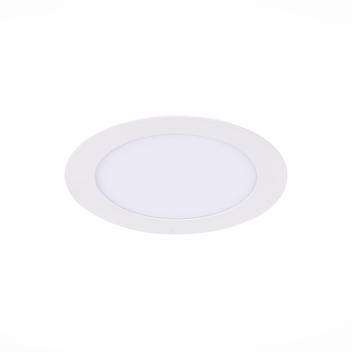 ST210.548.08 Св-к встр. Белый LED 1*8W 4000K 640Lm Ra80 110° IP20 D120xH30 220-240V Встраиваемые светильники