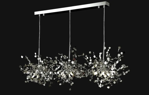 Светильник подвесной Crystal Lux GARDEN SP3х3 L1200 CHROME