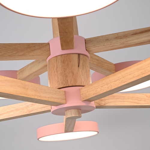 Люстра на штанге TURNA DBL L10 Pink 229082-26