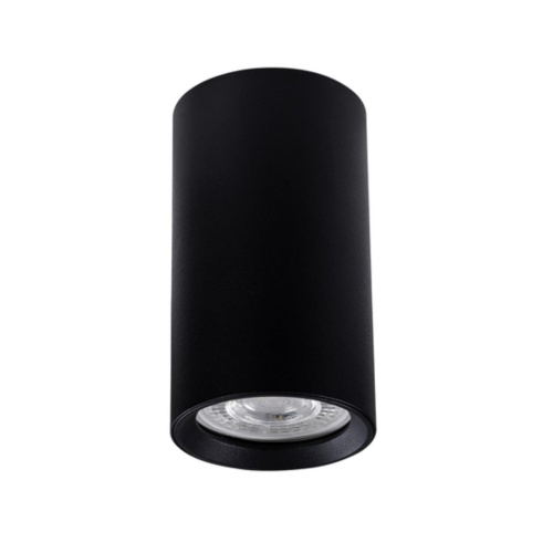 Arte lamp A3213PL-1BK Светильник потолочный накладной NODO для MR16 Ø60x105мм черный IP20