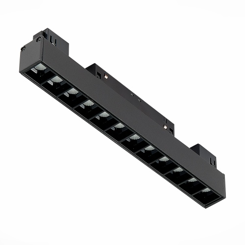ST361.446.12 Магнитный трековый светильник Черный LED 1*12W 4000K 1 009Lm Ra>90 36° IP20 L222xW22xH4 СКАЙЛАЙН 48V