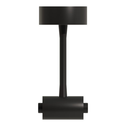 ST1602.409.00 Потолочное крепление с прямым соединителем ST-Luce Черный ТЕХНО
