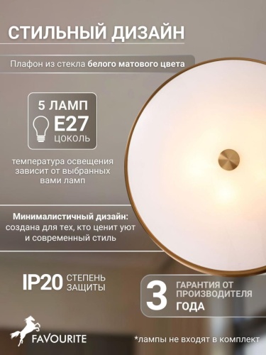 Потолочный светильник 2375-5C