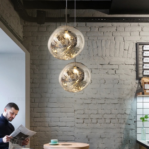 Подвесной светильник Tom Dixon Melt Pendant Silver Acryl D50 233055-22