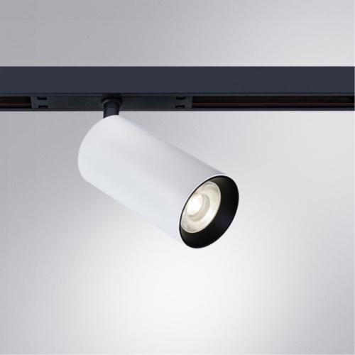 Магнитный трековый светильник Arte lamp A7261PL-1WH СВЕТИЛЬНИК ПОТОЛОЧНЫЙ OPTIMA 48В 12Вт 1300Лм 4000К 90+ 36°