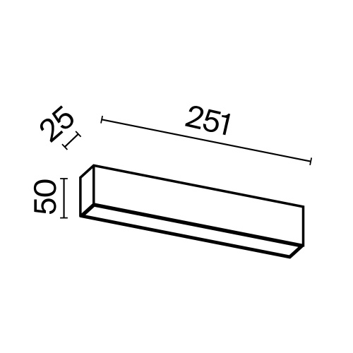 Потолочный светильник Technical C068CL-20W3-6K-W