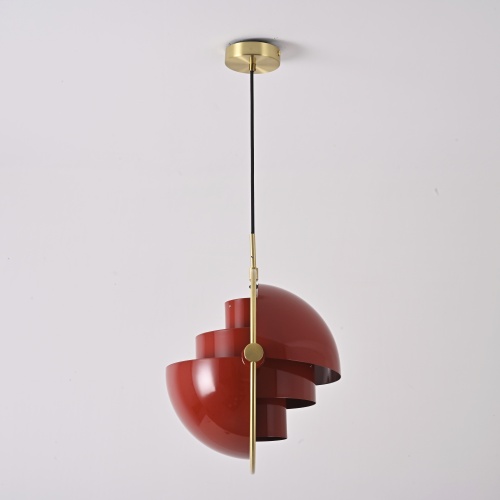 Подвесной светильник Louis Weisdorff Gubi Multi-lite Pendant Red 123431-22