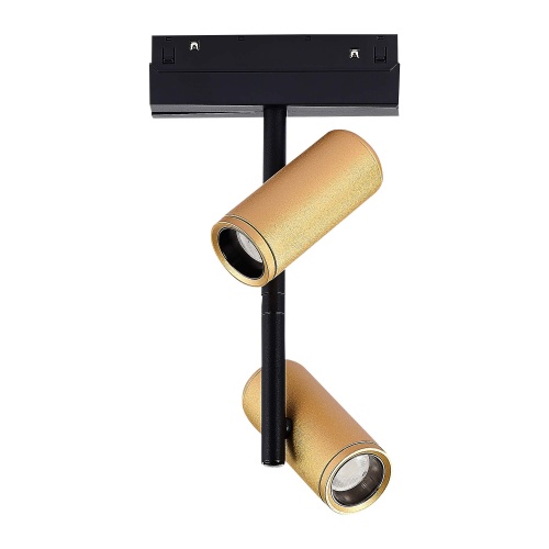 ST808.246.16 Магнитный трековый светильник Золотистый LED 1*16W 4000K 1 250Lm Ra>90 36° IP20 D45xH24 СКАЙЛАЙН 48V