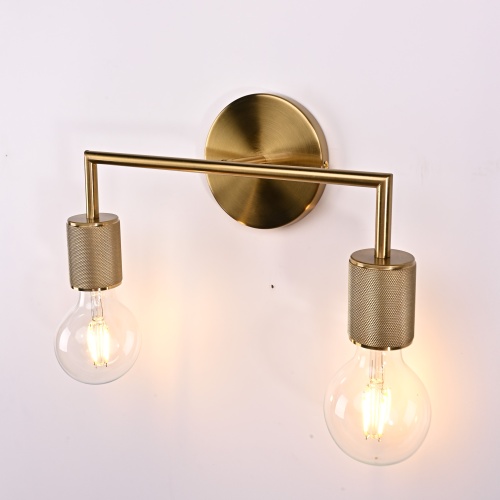 Бра RH Utilitaire Double Sconce Brass 123264-22