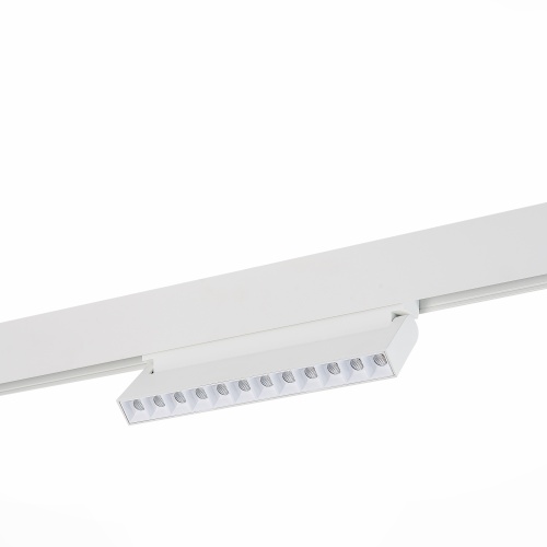 ST364.536.12 Магнитный трековый светильник белый LED 1*12W 3000K 1 009Lm Ra>80 36° IP20 L219xW22xH10 СКАЙЛАЙН 48V