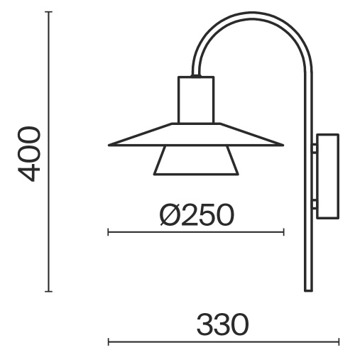 Настенный светильник (бра) Freya FR5600WL-L5MG