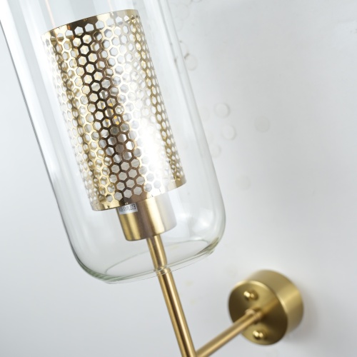 Настенный светильник CATCH WALL cylinder L67 brass 189446-26
