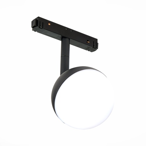ST358.436.07 Магнитный трековый светильник Черный LED 1*7W 3000K 520Lm Ra>80 120° IP20 L120xW90xH192 СКАЙЛАЙН 48V