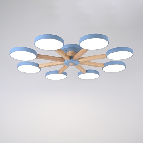 Потолочная люстра TURNA 8 Blue 178344-26